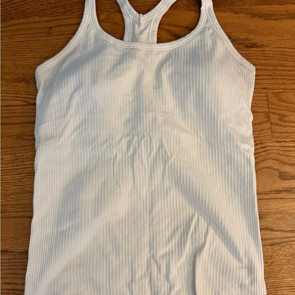 Lululemon White Tank